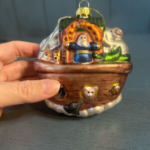 Christopher Radko Multicolor Noah's Ark Ornament